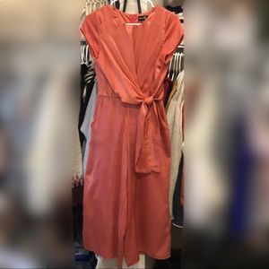 Burnt orange jumpsuit/romper
